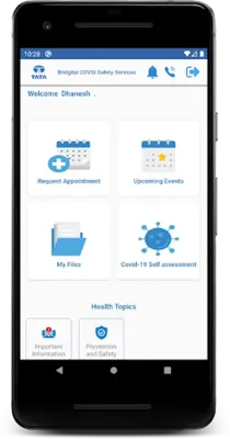Tata Bridgital Health android App screenshot 3